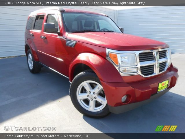 2007 Dodge Nitro SLT in Inferno Red Crystal Pearl