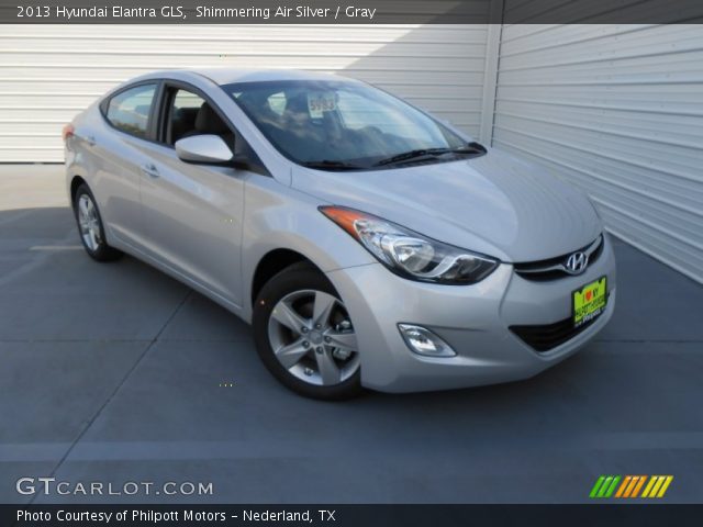 2013 Hyundai Elantra GLS in Shimmering Air Silver