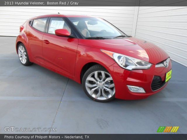 2013 Hyundai Veloster  in Boston Red