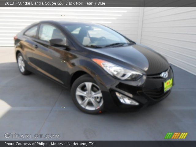2013 Hyundai Elantra Coupe GS in Black Noir Pearl