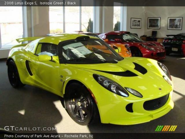 2008 Lotus Exige S in Isotope Green