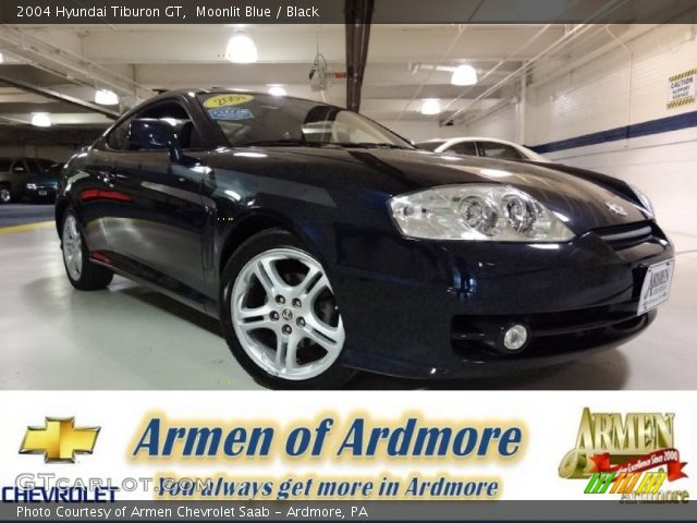 2004 Hyundai Tiburon GT in Moonlit Blue