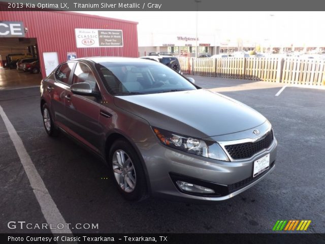 2013 Kia Optima LX in Titanium Silver Metallic