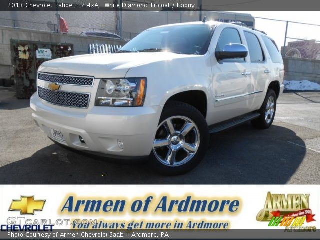 2013 Chevrolet Tahoe LTZ 4x4 in White Diamond Tricoat