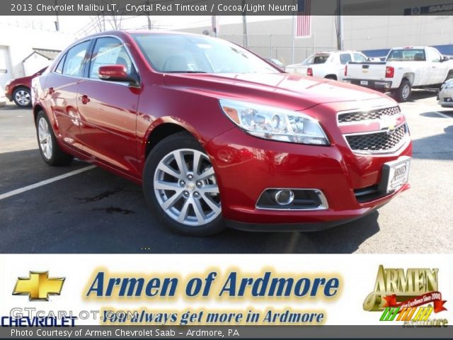 2013 Chevrolet Malibu LT in Crystal Red Tintcoat