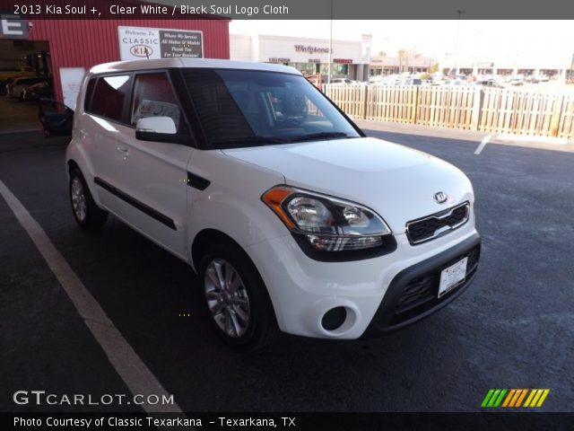 2013 Kia Soul + in Clear White