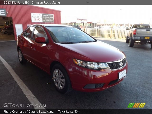 2013 Kia Forte EX in Crimson Red