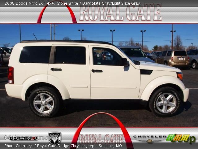 2008 Dodge Nitro SXT 4x4 in Stone White