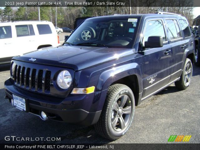 2013 Jeep Patriot Latitude 4x4 in True Blue Pearl