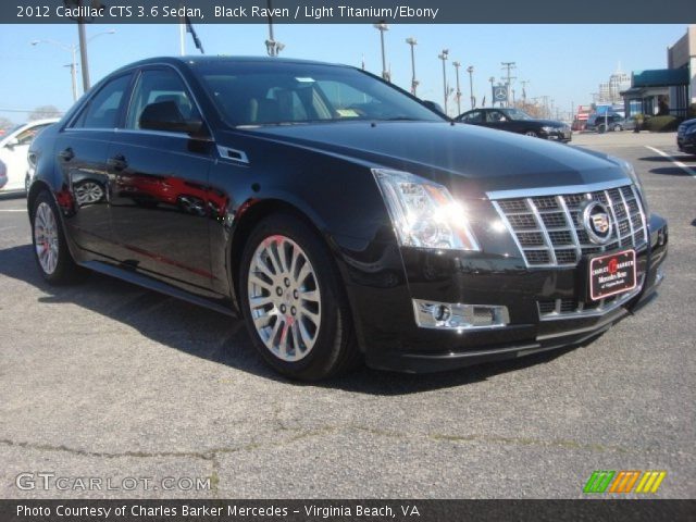 2012 Cadillac CTS 3.6 Sedan in Black Raven