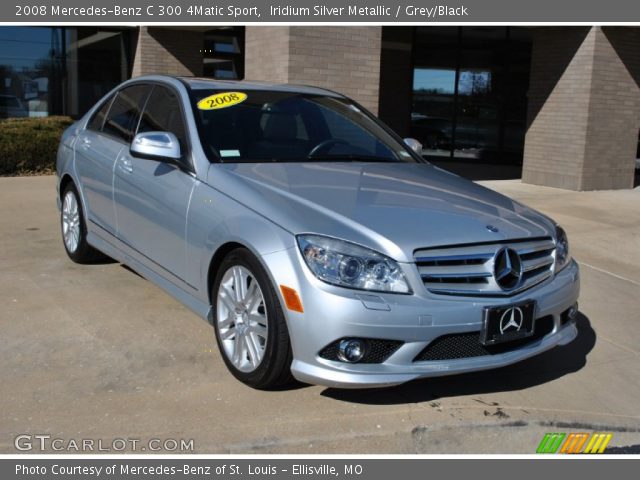 2008 Mercedes-Benz C 300 4Matic Sport in Iridium Silver Metallic