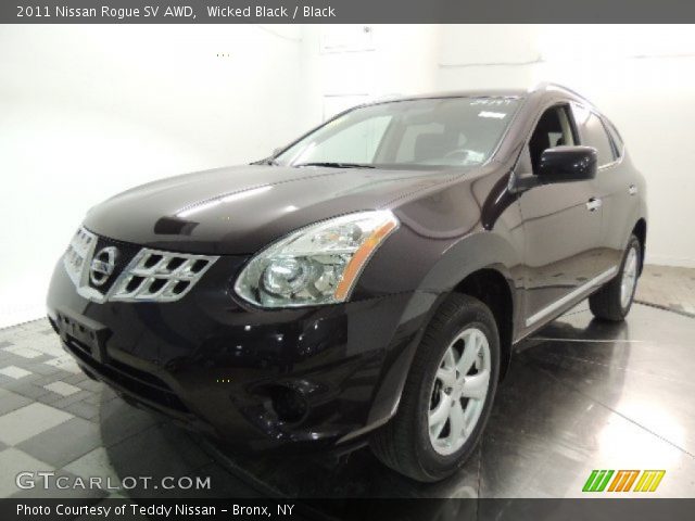 2011 Nissan Rogue SV AWD in Wicked Black