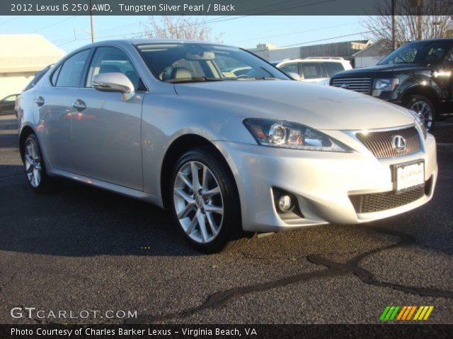 2012 Lexus IS 250 AWD in Tungsten Silver Pearl