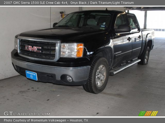 2007 GMC Sierra 1500 SLE Crew Cab 4x4 in Onyx Black