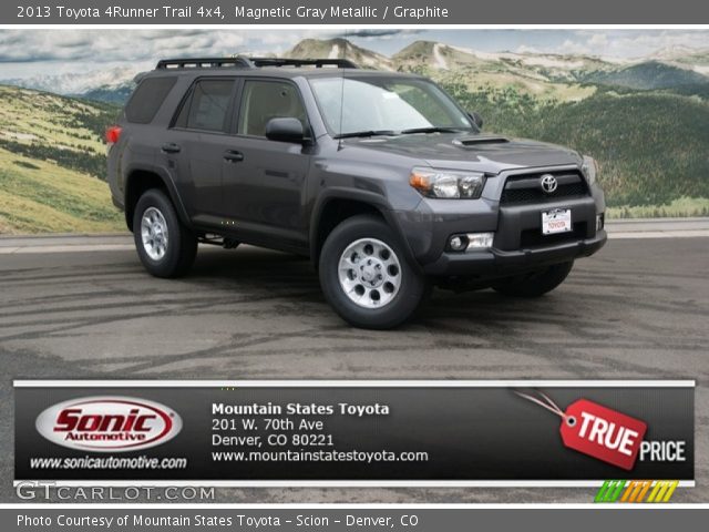 2013 Toyota 4Runner Trail 4x4 in Magnetic Gray Metallic