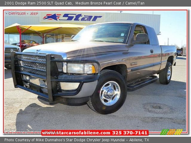 2001 Dodge Ram 2500 SLT Quad Cab in Medium Bronze Pearl Coat