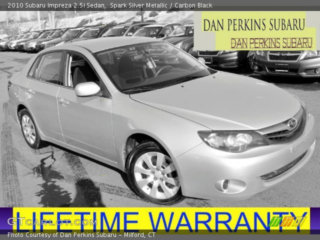 2010 Subaru Impreza 2.5i Sedan in Spark Silver Metallic