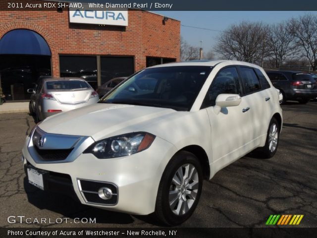 2011 Acura RDX SH-AWD in White Diamond Pearl