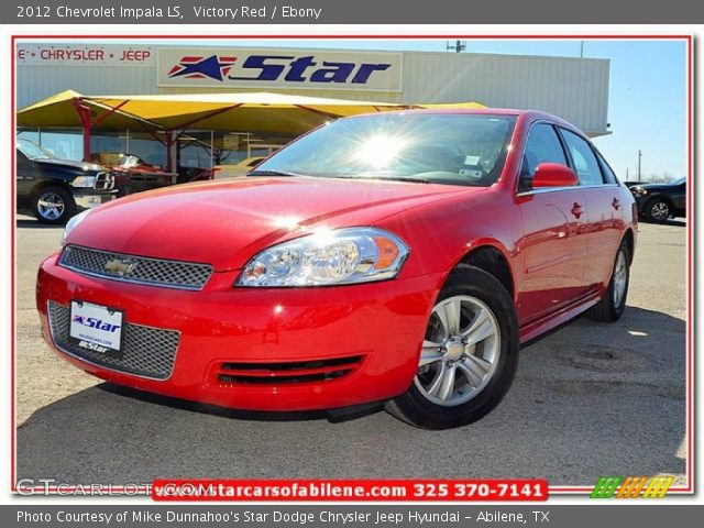 2012 Chevrolet Impala LS in Victory Red