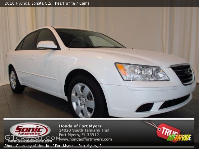 2010 Hyundai Sonata GLS in Pearl White