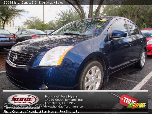 2008 Nissan Sentra 2.0 in Blue Onyx