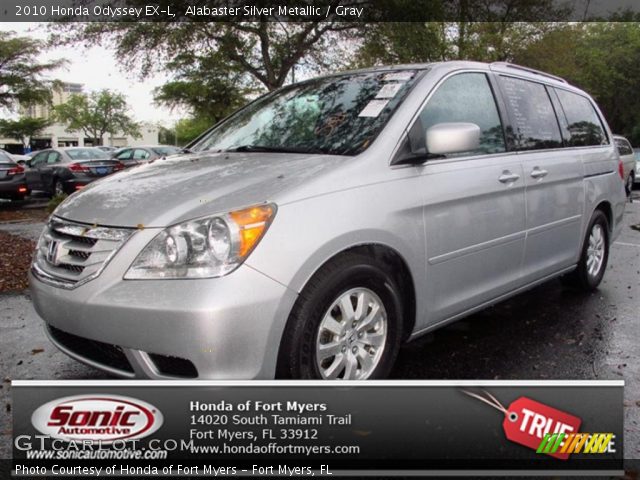 2010 Honda Odyssey EX-L in Alabaster Silver Metallic