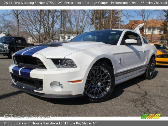 Performance White 2013 Ford Mustang Shelby Gt500 Svt