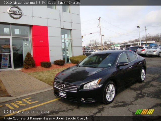 2010 Nissan Maxima 3.5 SV in Super Black