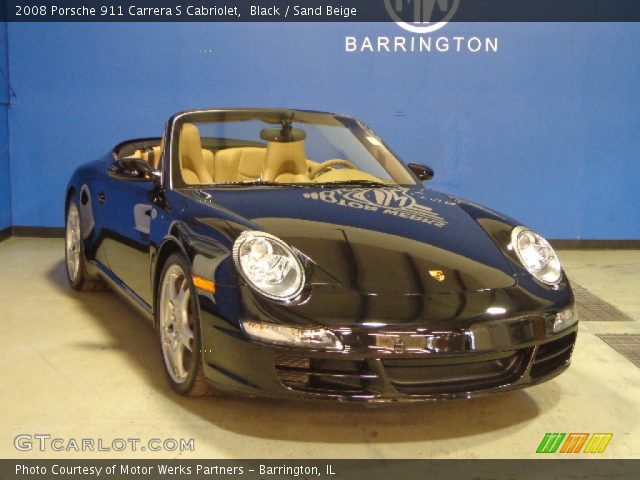 2008 Porsche 911 Carrera S Cabriolet in Black