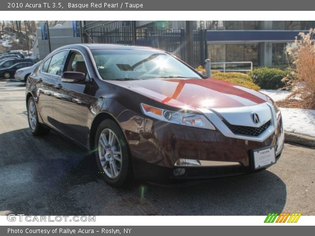 2010 Acura TL 3.5 in Basque Red Pearl
