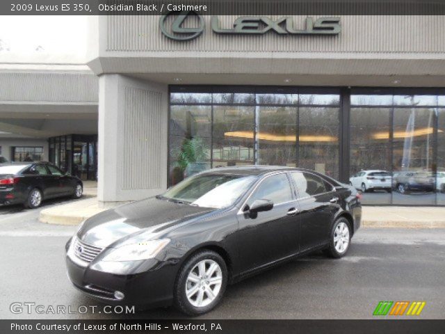 2009 Lexus ES 350 in Obsidian Black