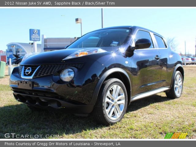 2012 Nissan Juke SV AWD in Sapphire Black