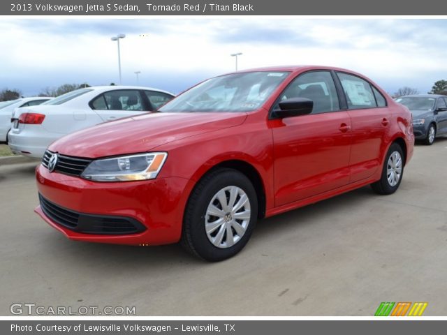 2013 Volkswagen Jetta S Sedan in Tornado Red