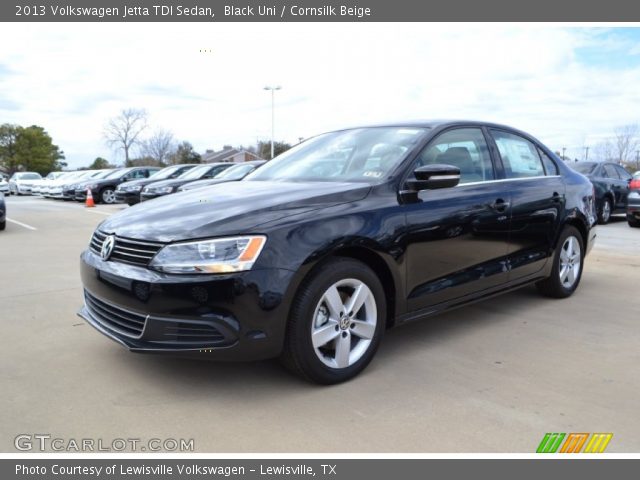 2013 Volkswagen Jetta TDI Sedan in Black Uni