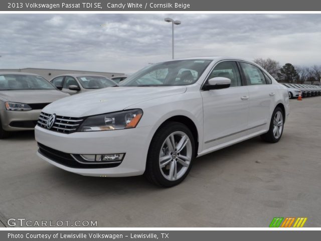 2013 Volkswagen Passat TDI SE in Candy White