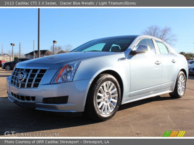 2013 Cadillac CTS 3.0 Sedan in Glacier Blue Metallic