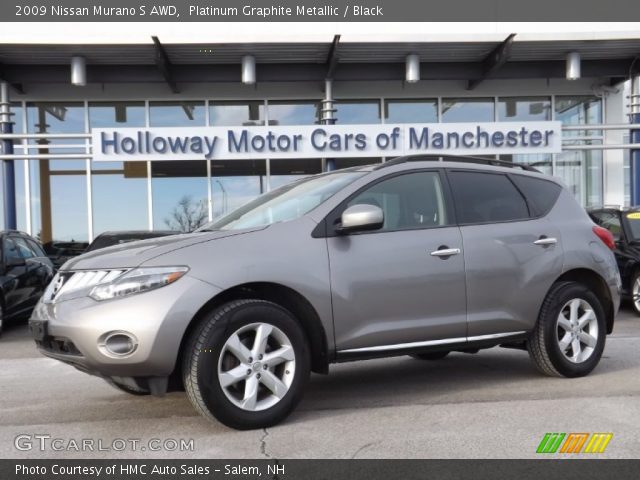 2009 Nissan Murano S AWD in Platinum Graphite Metallic