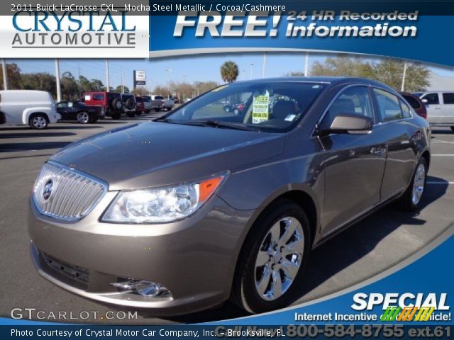 2011 Buick LaCrosse CXL in Mocha Steel Metallic