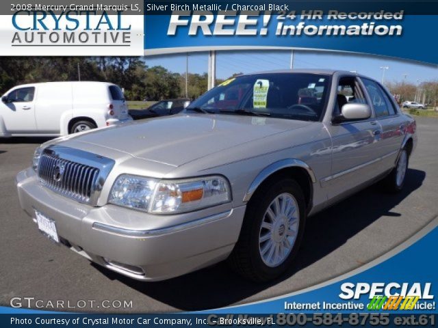 2008 Mercury Grand Marquis LS in Silver Birch Metallic