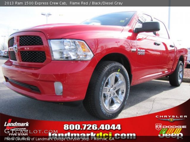 2013 Ram 1500 Express Crew Cab in Flame Red