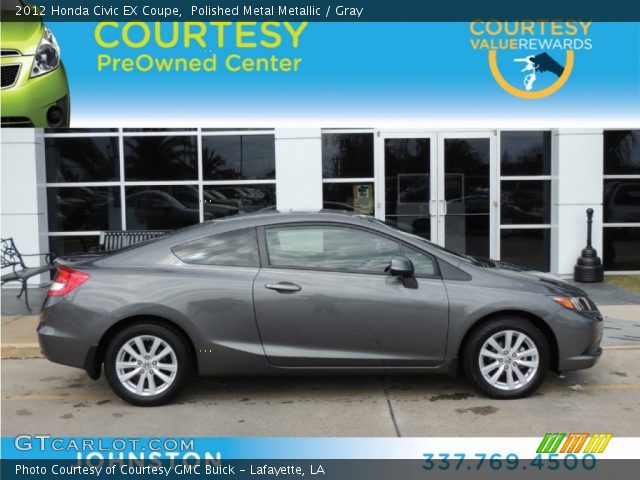2012 Honda Civic EX Coupe in Polished Metal Metallic