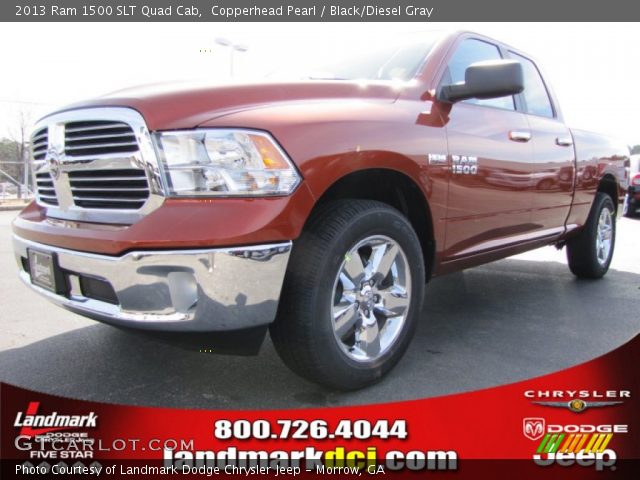 2013 Ram 1500 SLT Quad Cab in Copperhead Pearl