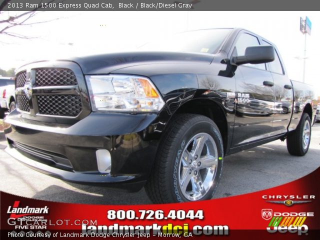 2013 Ram 1500 Express Quad Cab in Black