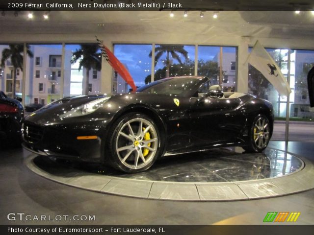 2009 Ferrari California  in Nero Daytona (Black Metallic)