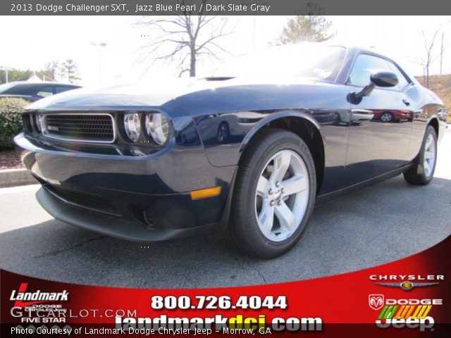 2013 Dodge Challenger SXT in Jazz Blue Pearl