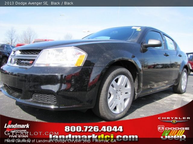 2013 Dodge Avenger SE in Black