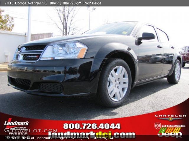2013 Dodge Avenger SE in Black