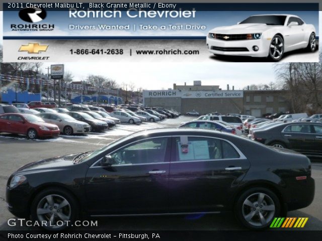 2011 Chevrolet Malibu LT in Black Granite Metallic