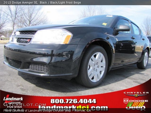 2013 Dodge Avenger SE in Black