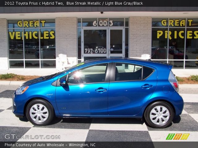 2012 Toyota Prius c Hybrid Two in Blue Streak Metallic